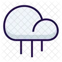 Cloudy Rain Rainy Icon