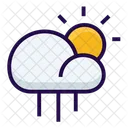 Cloudy Rainy Weather Icon