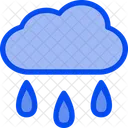 Rain Cloud Water Icon