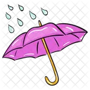 Rain Rain Protection Parasole Icon
