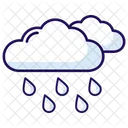 Rain Rainstorm Rainy Weather Icon