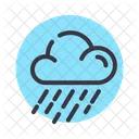 Rain Rainfall Overcast Icon