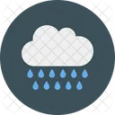 Cloud Rain Drizzle Icon