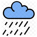 Rain Cloud Downpour Icon