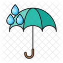 Rain Umbrella Weather Icon