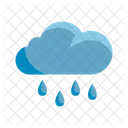 Rain Cloud Rainfall Icon