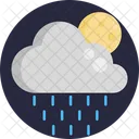Rain Moon Cloud Icon