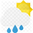Rain Cloud Day Icon