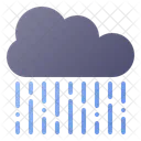 Rain Cloud Dark Icon