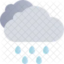 Rain Cloud Drop Icône
