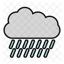 Rain Cloud Nature Icon