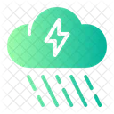 Rain Energy Cloud Icon