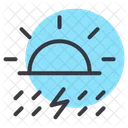 Rain Rainfall Daytime Icon