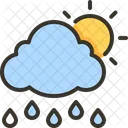 Rain Rainy Day Sunny Icon