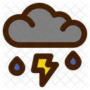 Rain Storm Thunderstorm Icon