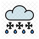 Rain And Snow  Symbol