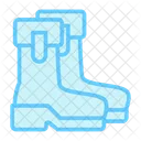 Rain Boots Shoes Icon