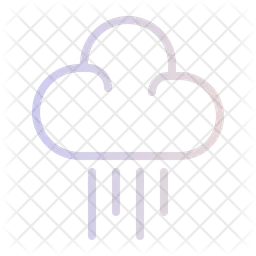 Rain Cloud  Icon