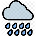 Rain Cloud Icon