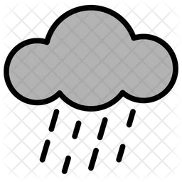 Rain Cloud  Icon