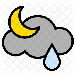 Rain Cloud  Icon