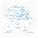 Rain Cloud Cloud Weather Icon
