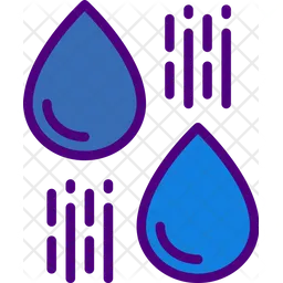 Rain Drops  Icon