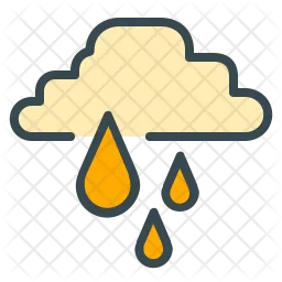 Rain drops  Icon