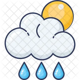 Rain Fall  Icon
