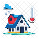 Rain House  Icon