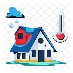 Rain House  Icon