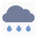 Rain Cloud Weather Icon