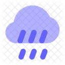 Rain Rainy Rainfall Icon