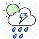 Rainy Weather Rain Icon