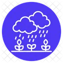 Rain Weather Forecast Icon