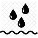 Rain River Wave Icon