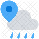 Rain Location  Icon