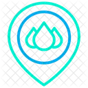 Drop Droplets Location Icon