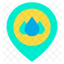 Drop Droplets Location Icon