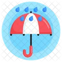 Rain Protection Sunshade Umbrella Icon
