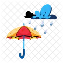 Rain Protection Rainy Weather Rainy Cloud Icon