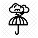 Storm Resistant Label Icon