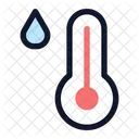 Rain Temperature  Icon