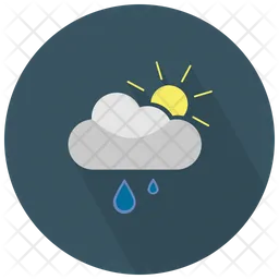 Rain With Partially Sunny  Icon