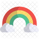 Rainbow Weather Sky Icon