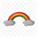 Rainbow Rainbow And Cloud Sky Icon