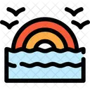 Rainbow Natural Phenomenon Icon