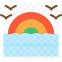 Rainbow Natural Phenomenon Icon