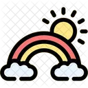Rainbow Natural Phenomenon Icon