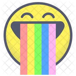 Rainbow Emoji Icon